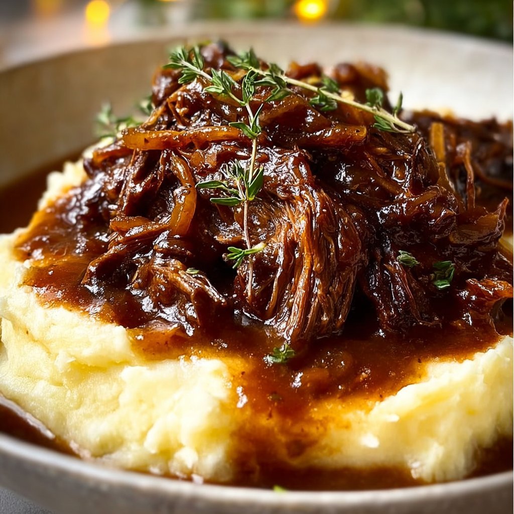 Juicy French Onion Pot Roast