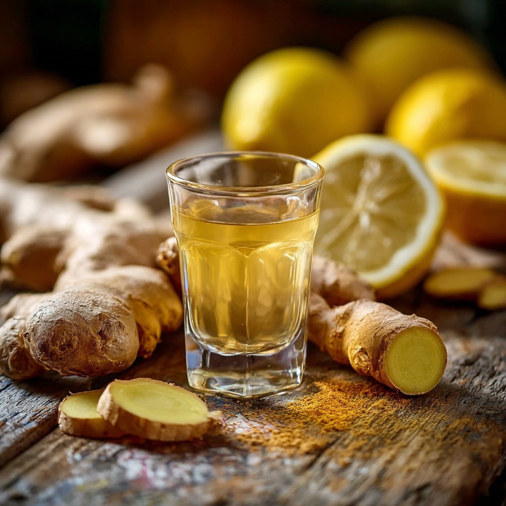 Ginger Lemon Shot