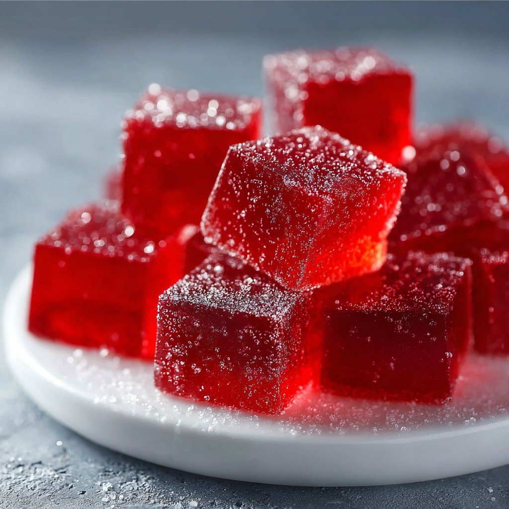 Strawberry Gelatin Gummies