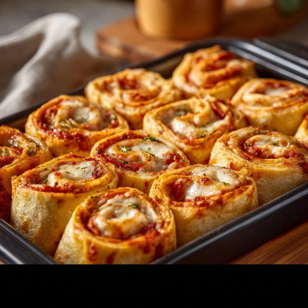 Delicious Pizza Roll-Ups