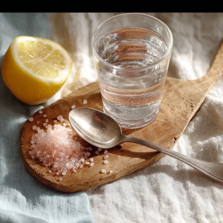 Refreshing morning detox drink recipe for a healthy start to your day