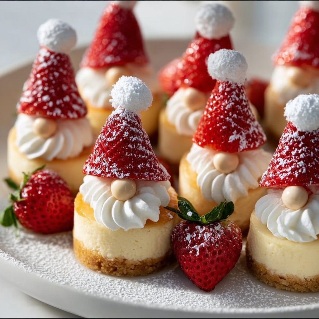 Gnome Mini Cheesecakes