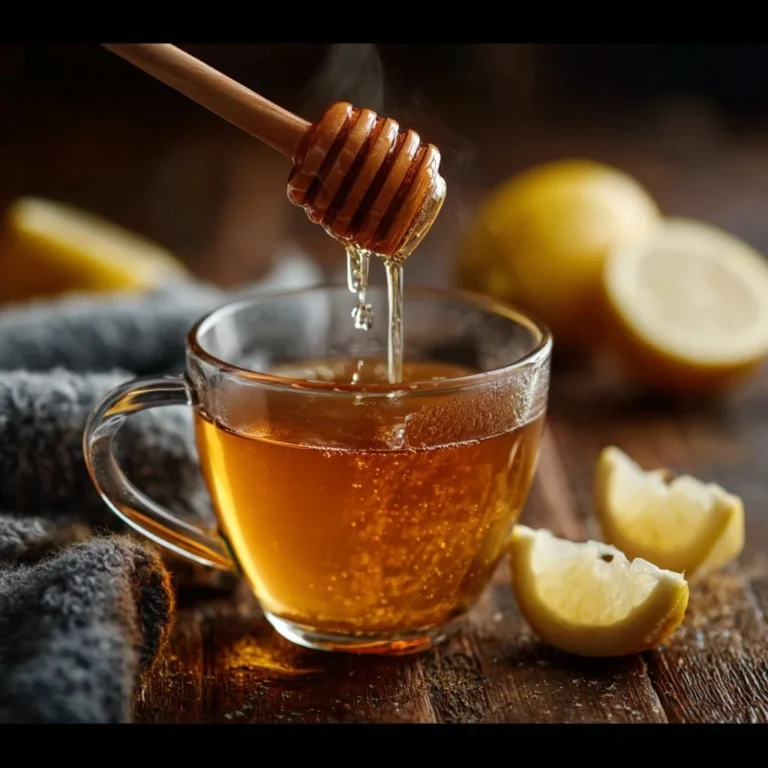 A soothing immune supporting drink with natural ingredients for better health.