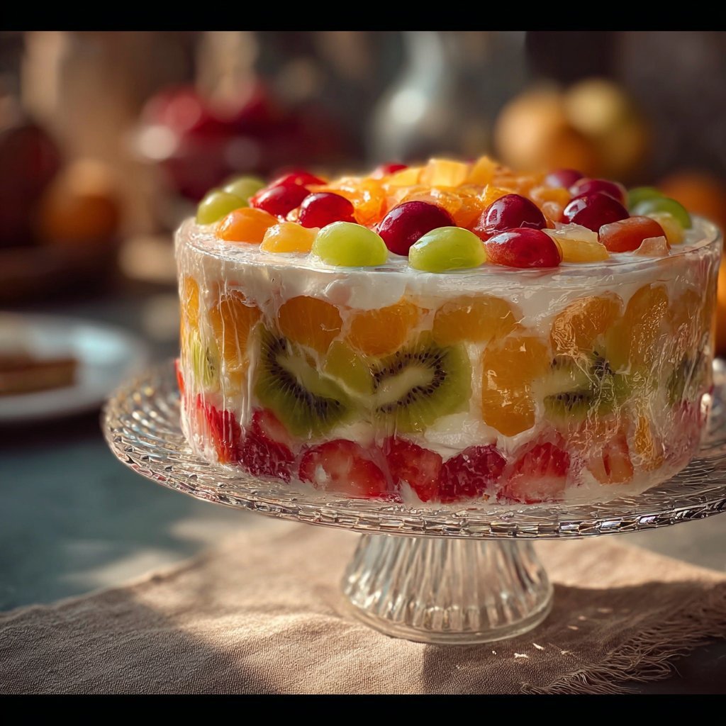 Flavored Jello Salad